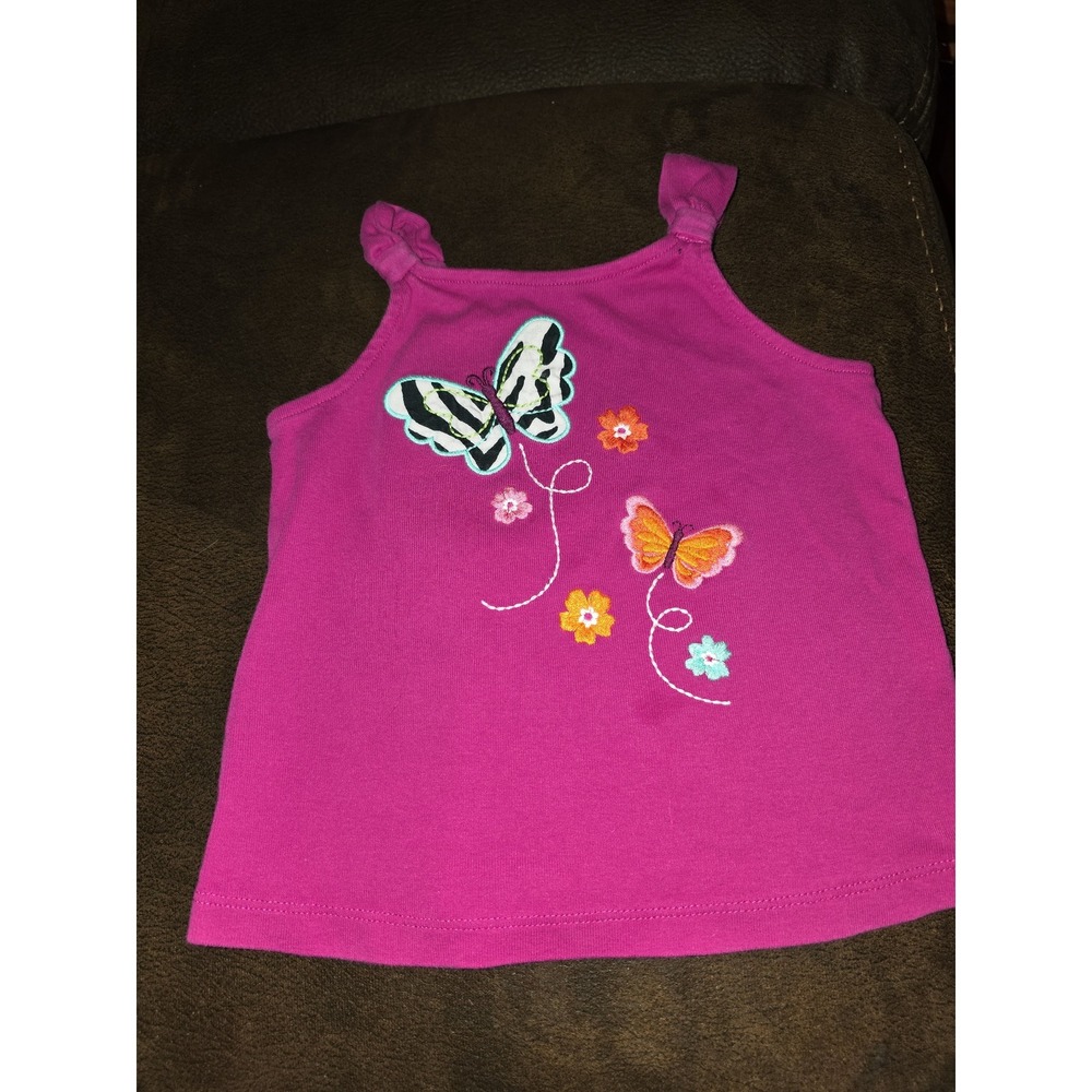 Gymboree wild for zebra butterfly top size‎ 2t
